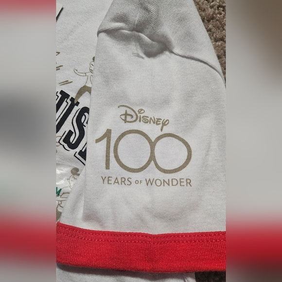 Disney Mickey Mouse Club White Tee with Red Accents - Picture 3 of 9